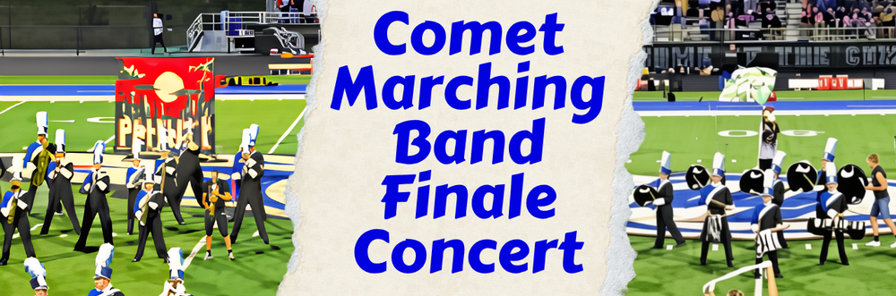 Comet Marching Band Finale Concert