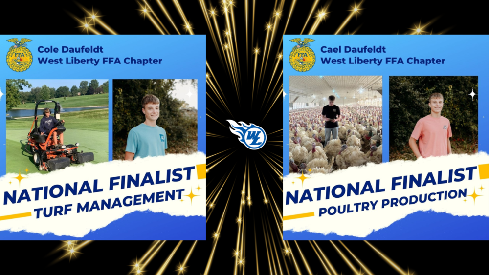 Daufeldt twins 2025 FFA National Finalists