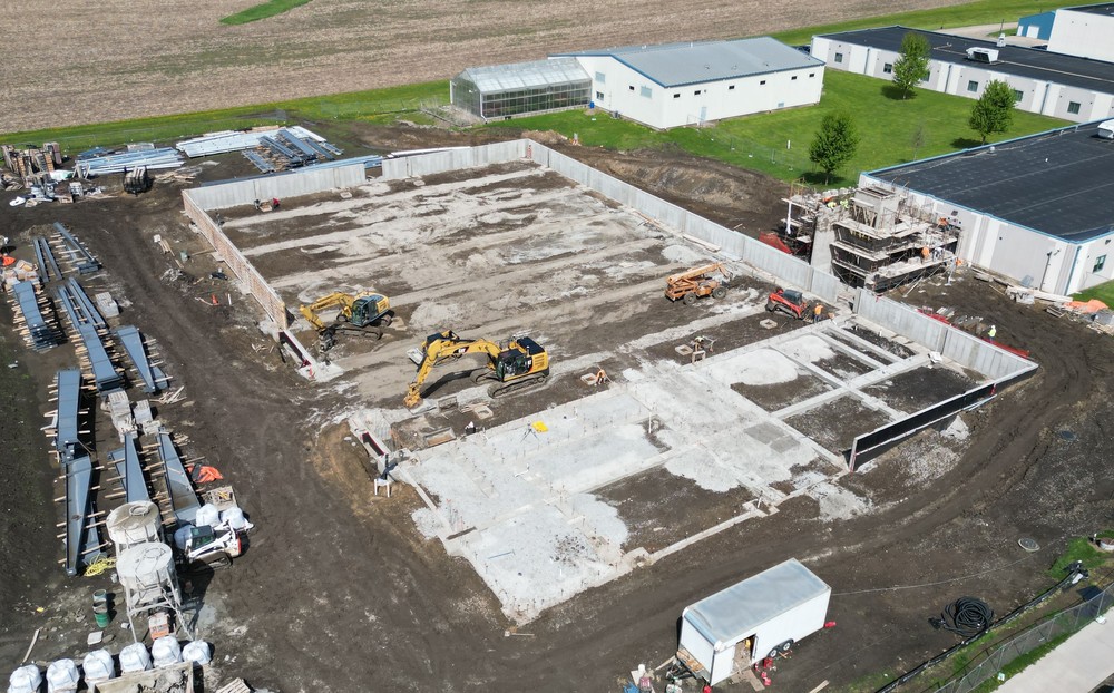 Indoor Facility Progress