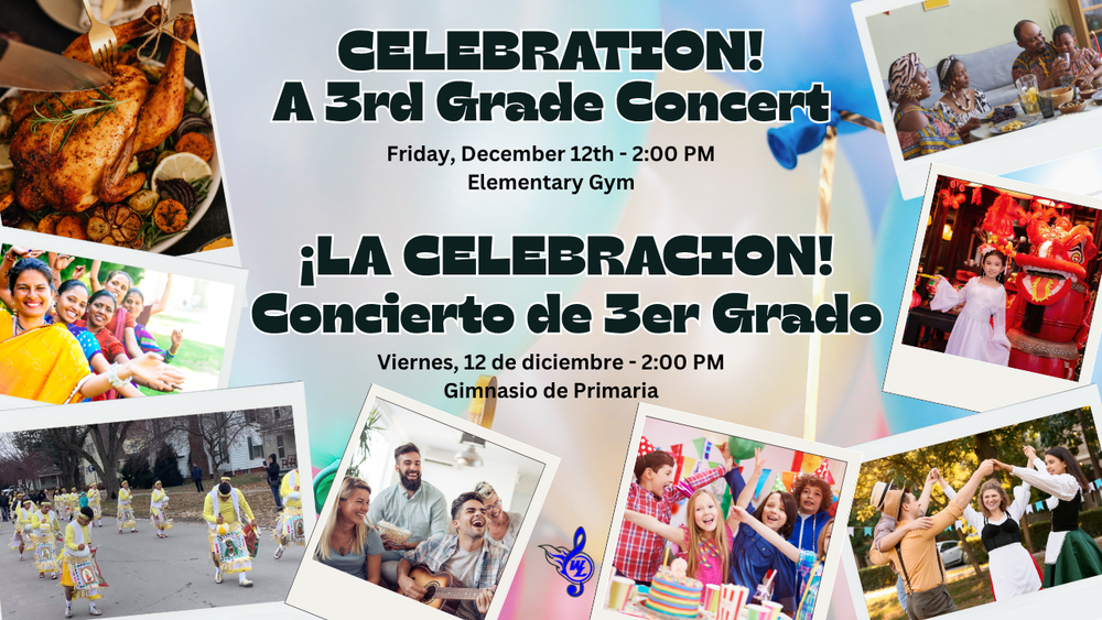 CELEBRATION! A 3rd Grade Concert