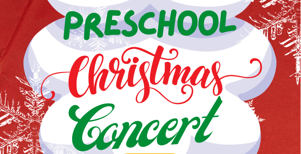 Preschool Christmas Concert Eng