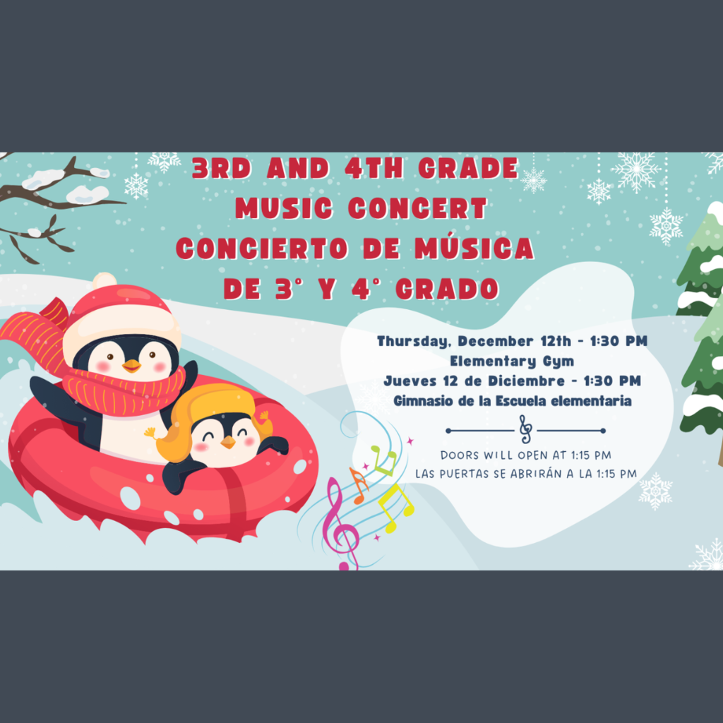 3rd and 4th Grade Music Concert