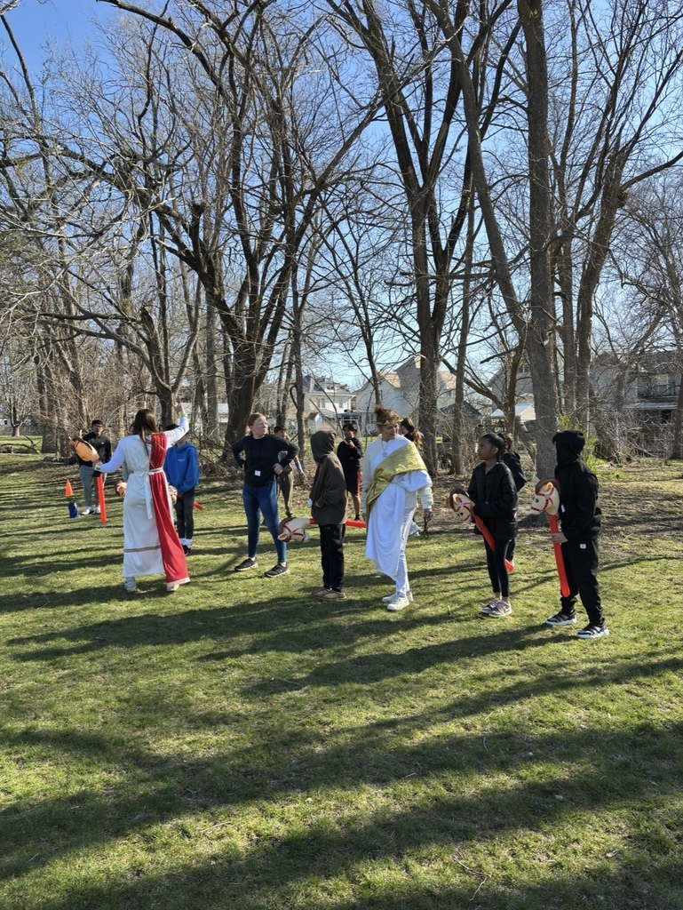 6th graders closing their Ancient Greece Unit with the Olympic Games!