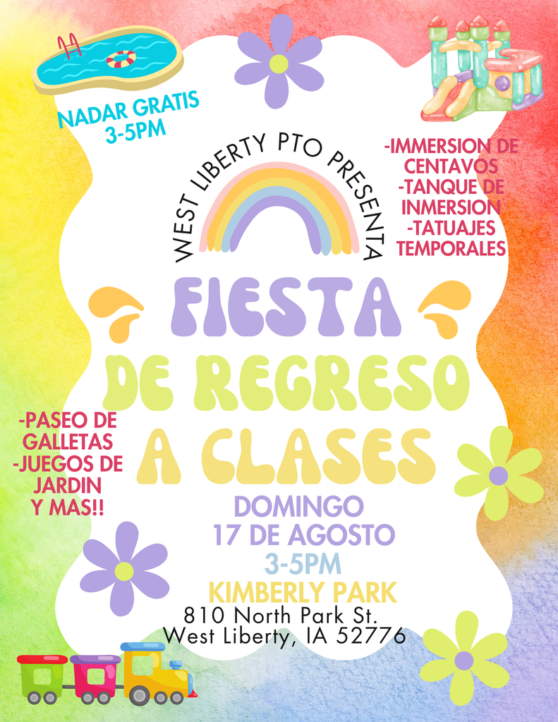 West Liberty PTO Fiesta De Regreso A Clases 2025 