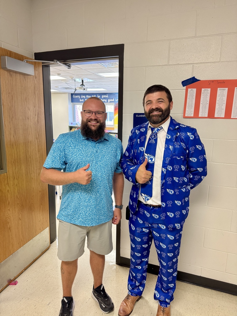 We hope you had a GREAT first day! The middle school sure did!