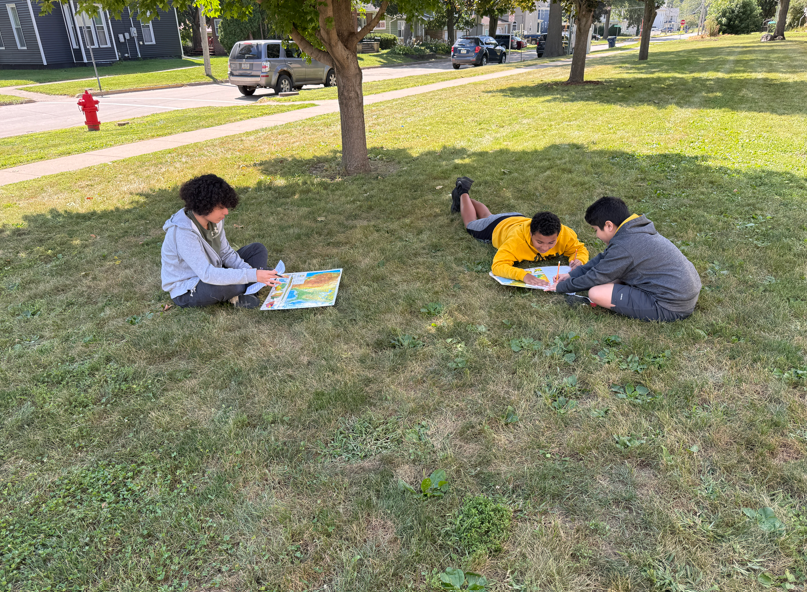 Who said that kids these days can't read paper maps?