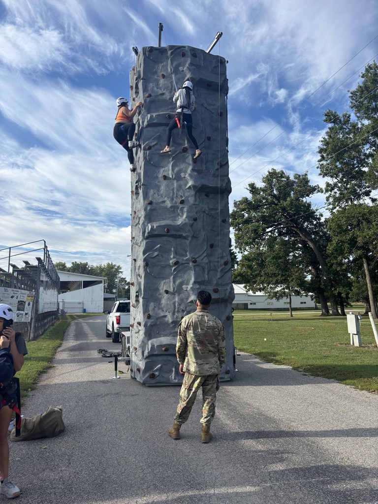 Rock Climbing at Senior Day