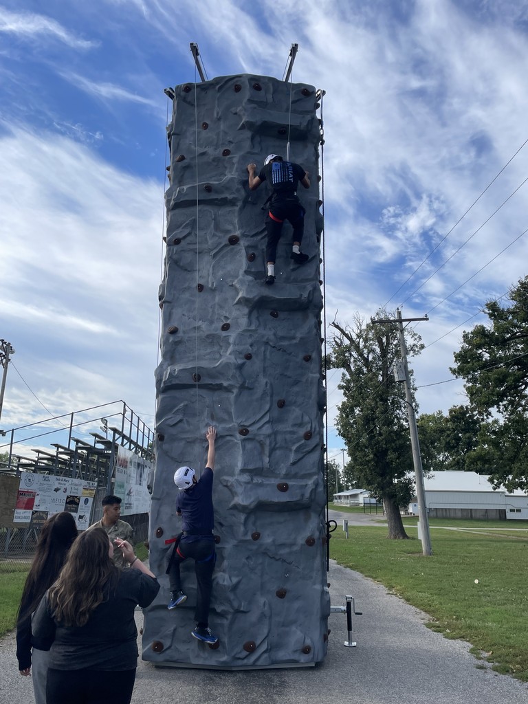 Rock Climbing at Senior Day