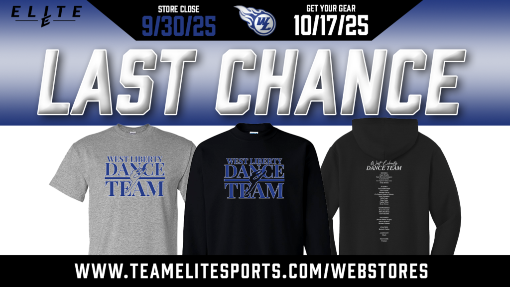 Last Chance to get 2025 Dance Team Apparel