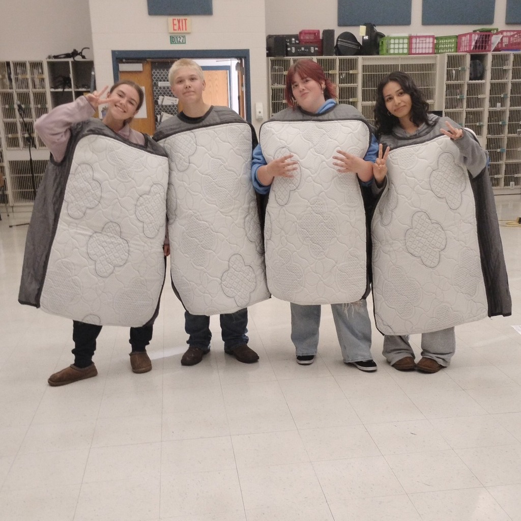 WLHS Band Mattress Mascots