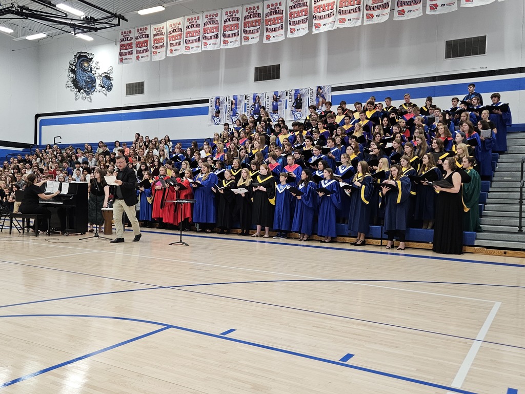 On October 6th, West Liberty hosted the 2025 RVC Honor Choir Festival at the high school!
