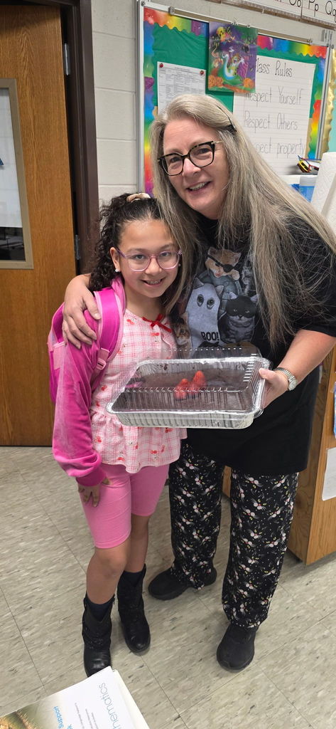 Mrs. Polman and brownies