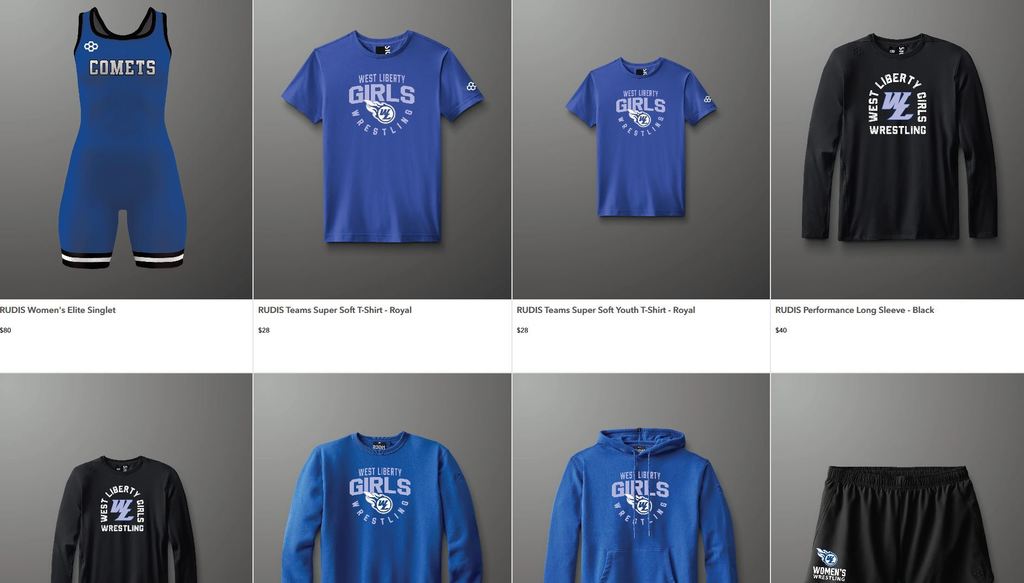 2025 Girls Wrestling Apparel