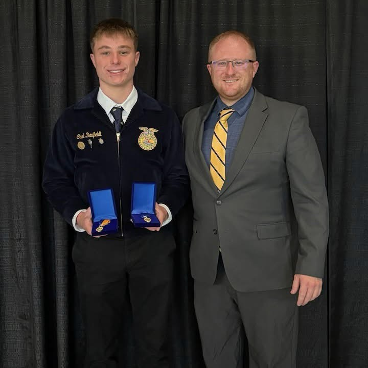 Cael Daufeldt National Winner in Poultry Production