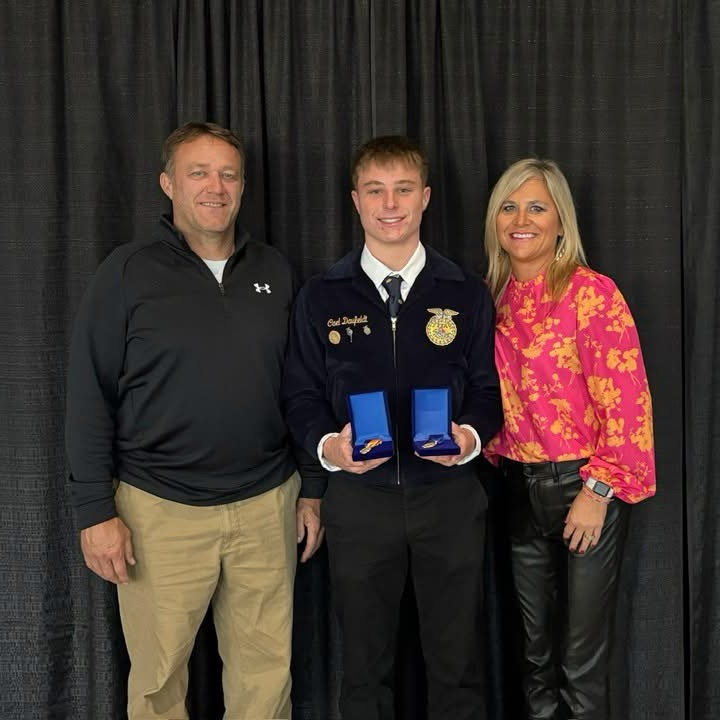 Cael Daufeldt National Winner in Poultry Production