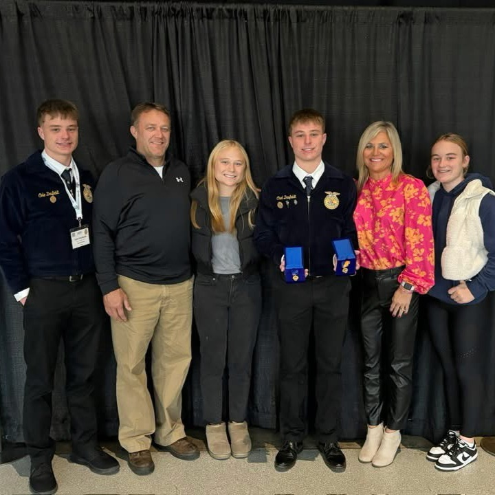 Cael Daufeldt National Winner in Poultry Production