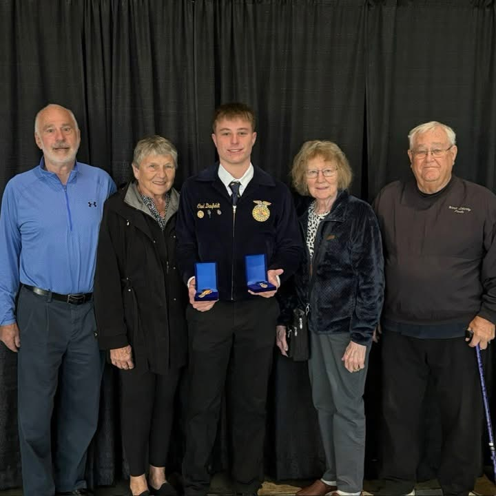 Cael Daufeldt National Winner in Poultry Production
