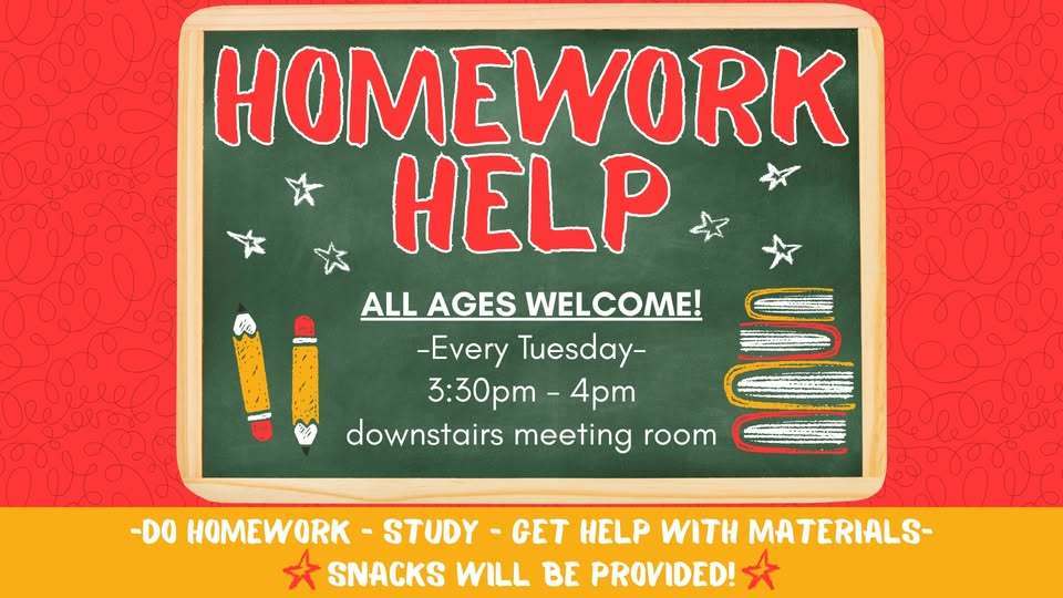 West Liberty Public Library's Homework Help post - English