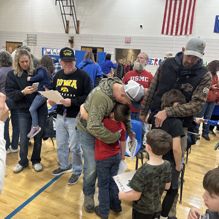 🇺🇸 Honoring our heroes! West Liberty ELC/Elementary celebrated our veterans today with a special assembly. Thank you for your service!