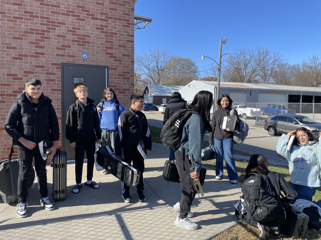 Middle school band students attended RVC Honor Band at West Branch on Thursday! Well done, all!