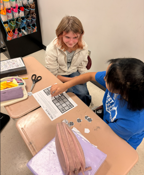 Mrs. Hart's 6th Grade World Cultures classes constructed their own dice and played each other in the oldest board game ever, The Royal Game of Ur invented by the Mesopotamians.