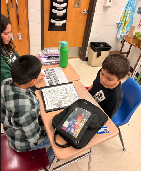 Mrs. Hart's 6th Grade World Cultures classes constructed their own dice and played each other in the oldest board game ever, The Royal Game of Ur invented by the Mesopotamians.