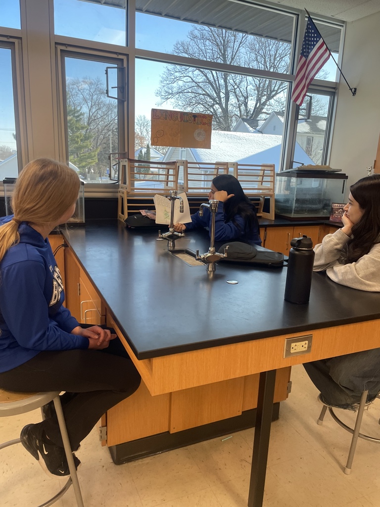 8th grade science students enjoyed reading their "I Am A Water Molecule" books to 5th and 6th graders this week!