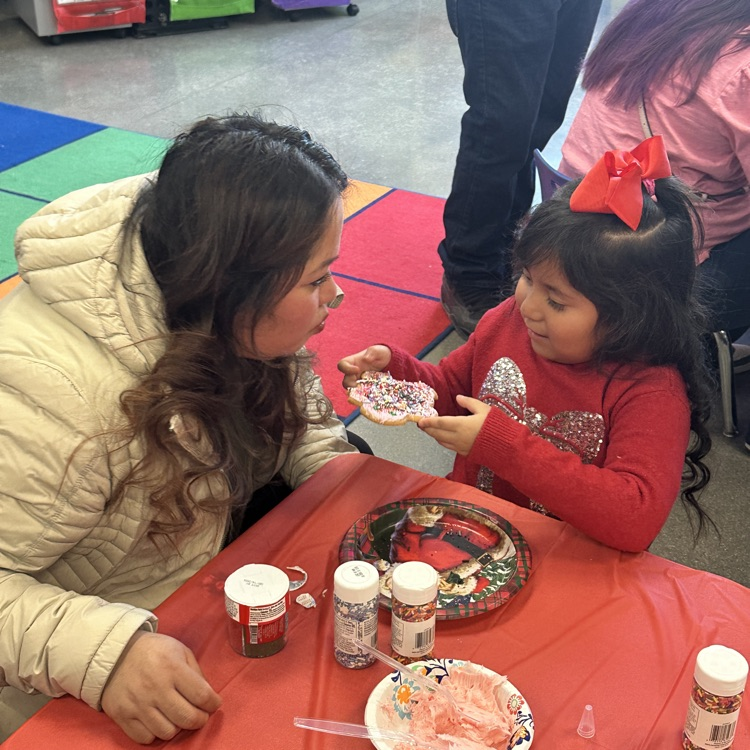 family cookie decorating