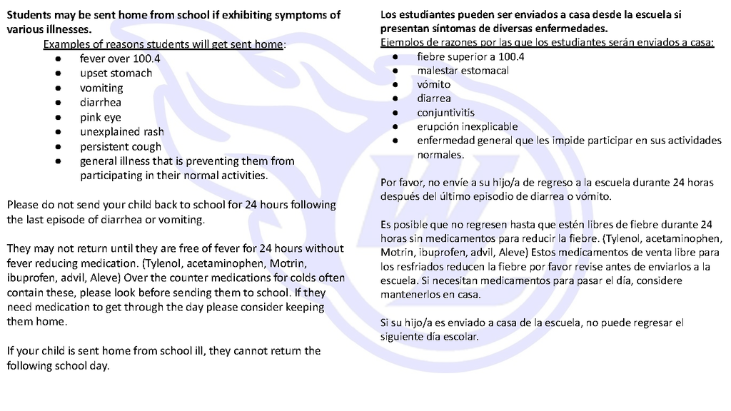 WLCSD Illness Graphic