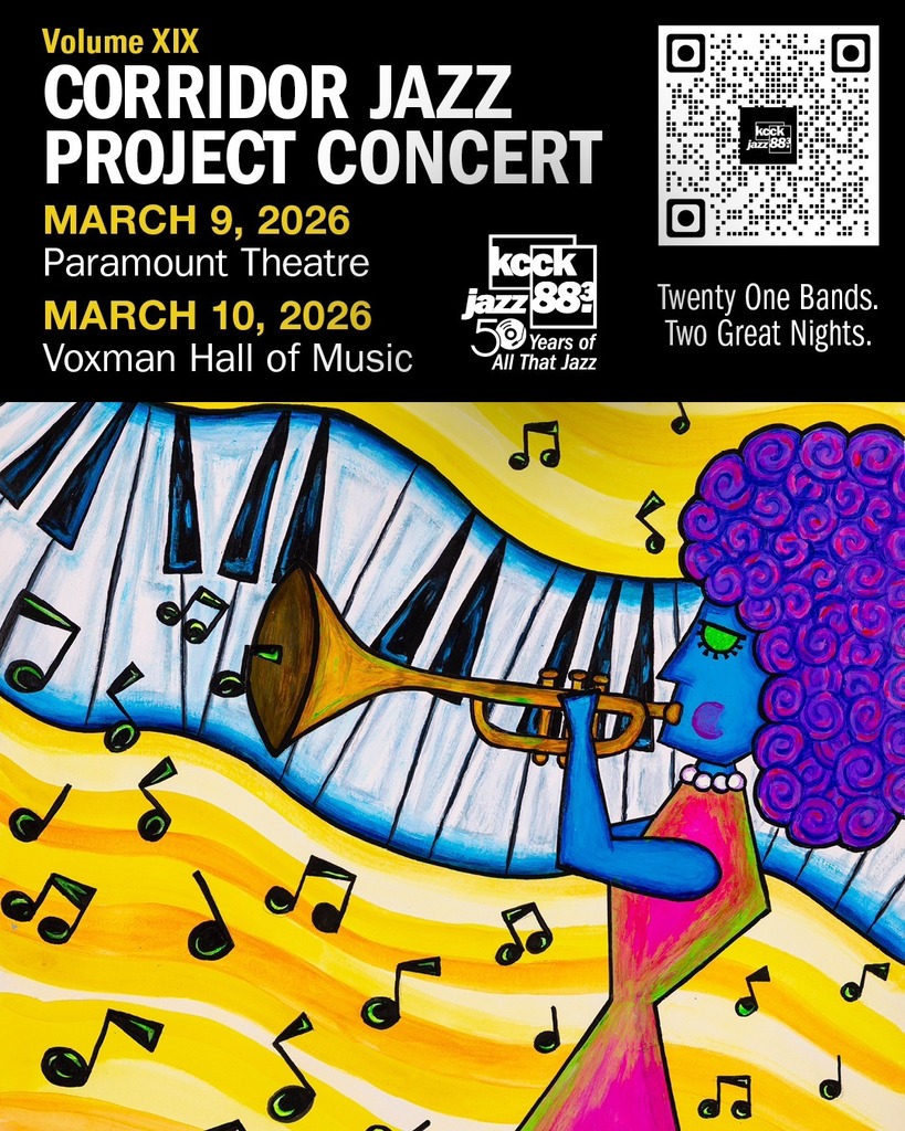 Corridor Jazz Project Concert - March 10th at Voxman Hall of Music