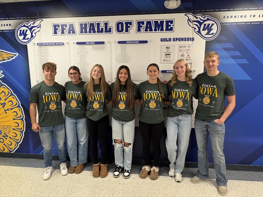 2026 West Liberty FFA Officers