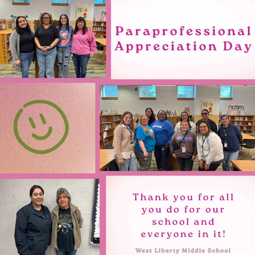 We are so beyond thankful for our amazing paraprofessionals! We appreciate all that you do!