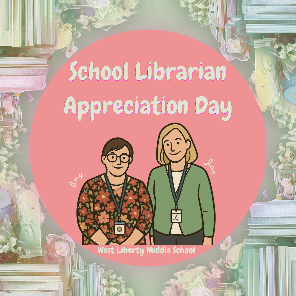 Happy School Librarian Appreciation Day! Thankful for all you both do !