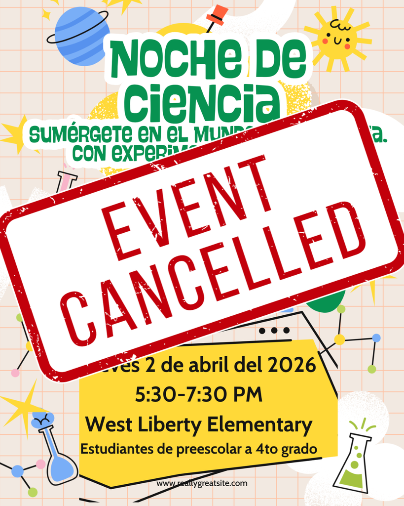 Science Night Cancelled