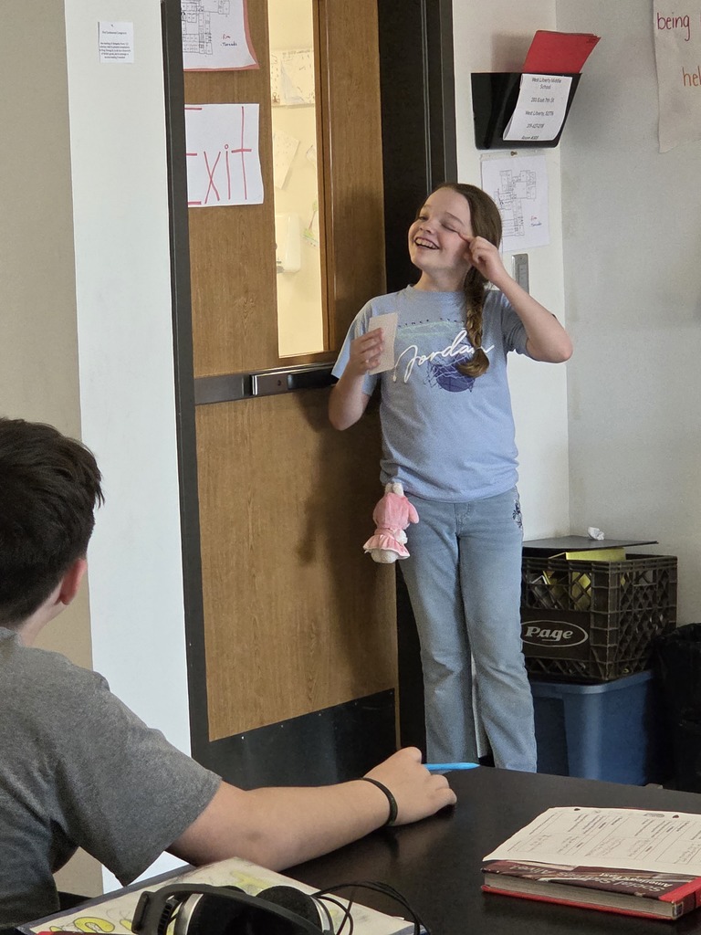 5th graders played Charades to practice recalling historical events in Ms. McIntosh's class!