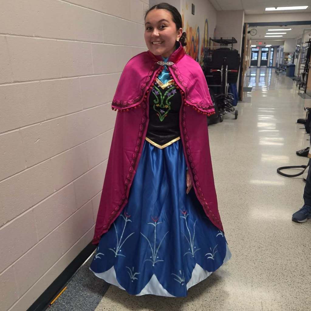 Frozen Jr Costume Fitting