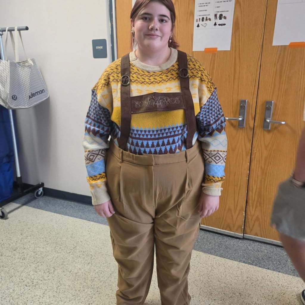 Frozen Jr Costume Fitting