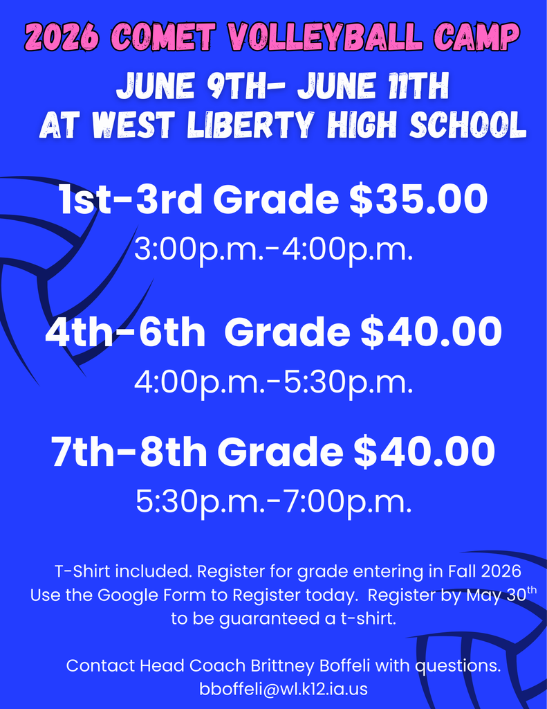2026 Comet Volleyball Camp