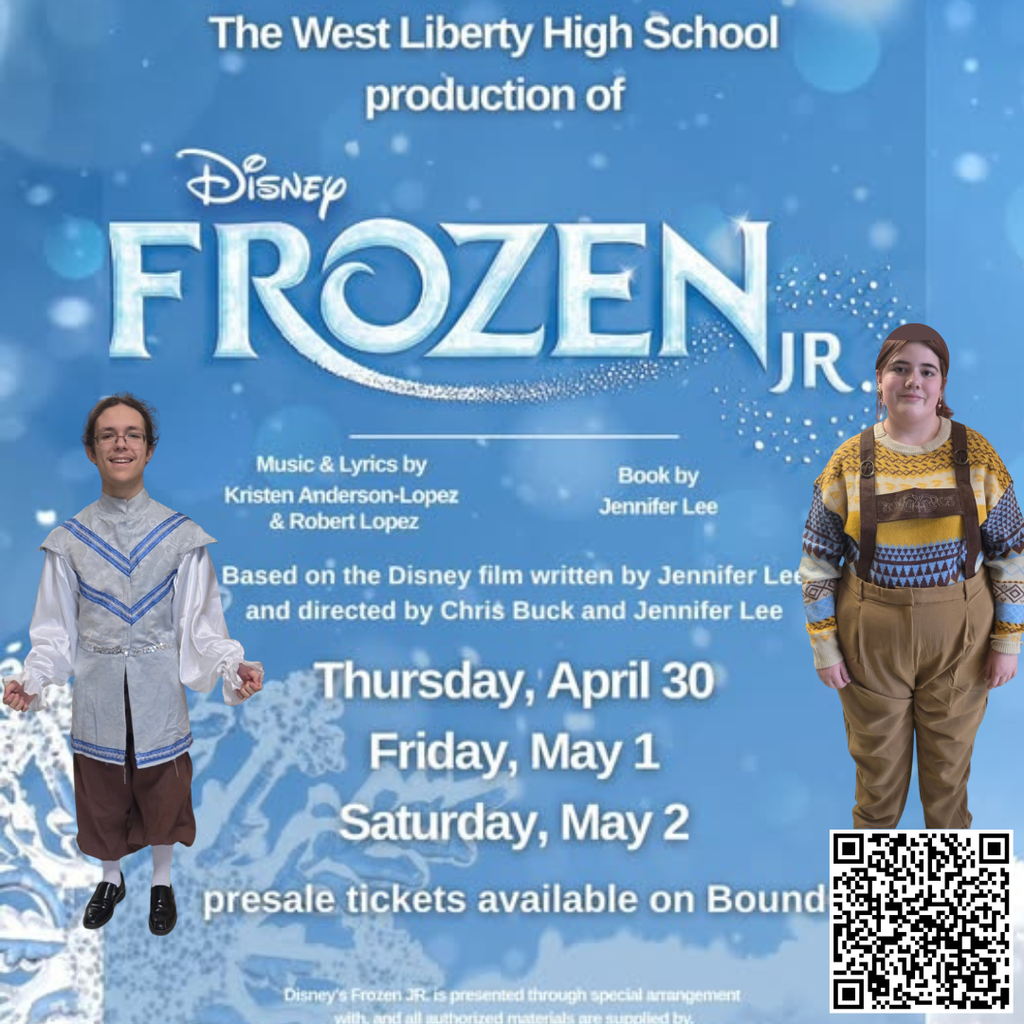 Frozen Jr. - A West Liberty High School Production featuring Pabbie and Oaken