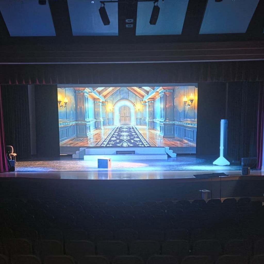 2026 Frozen Jr Projector Scene