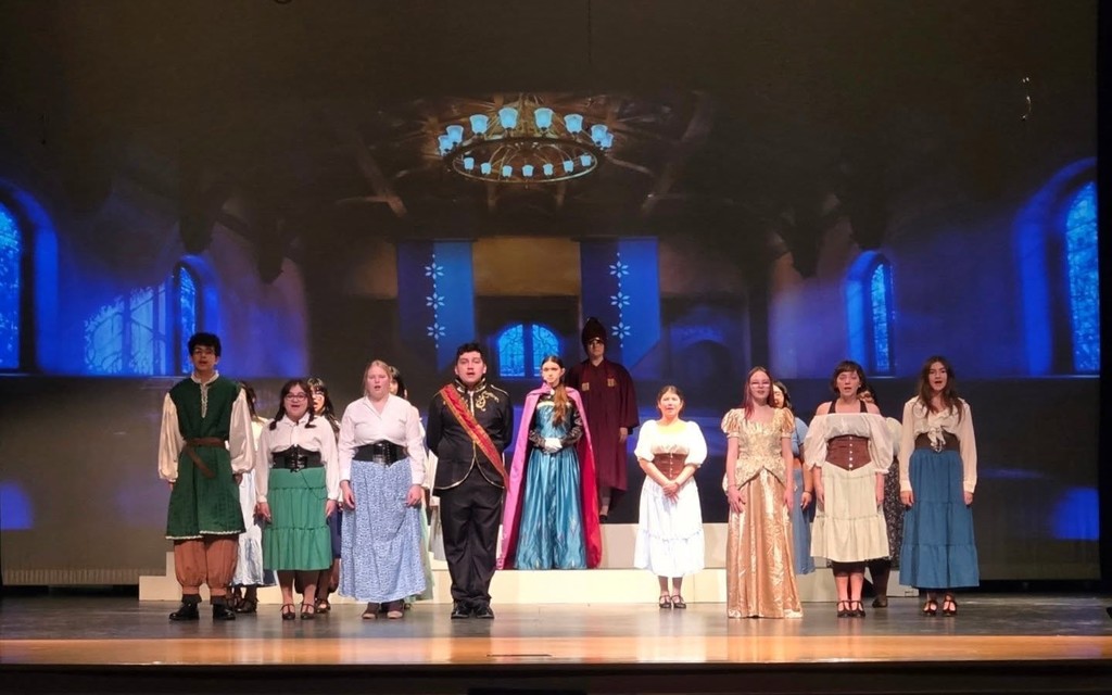 Frozen Jr dress rehearsal