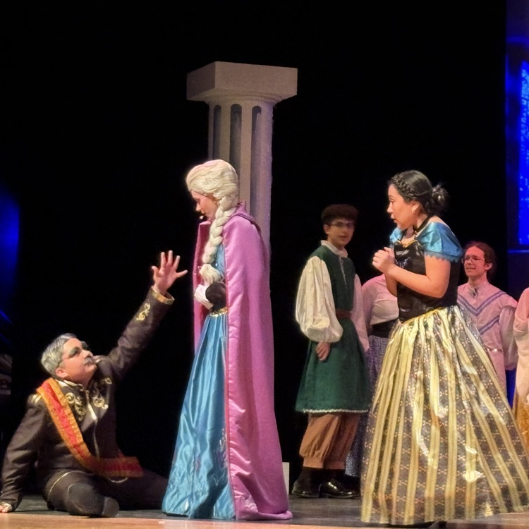 Frozen opening night