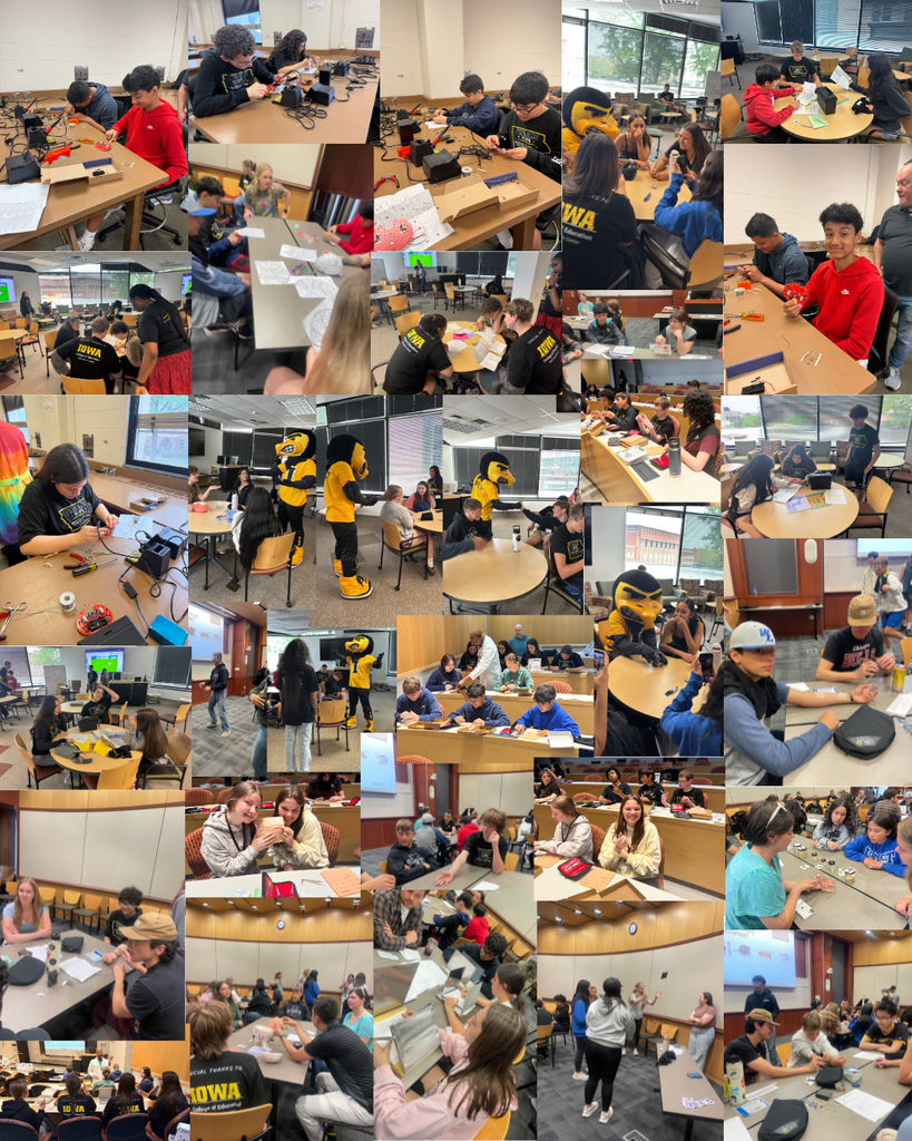 8th graders took a trip to the University of Iowa on Monday for Project Hope. Thank you to the University and all those that took time out of their day to have us!