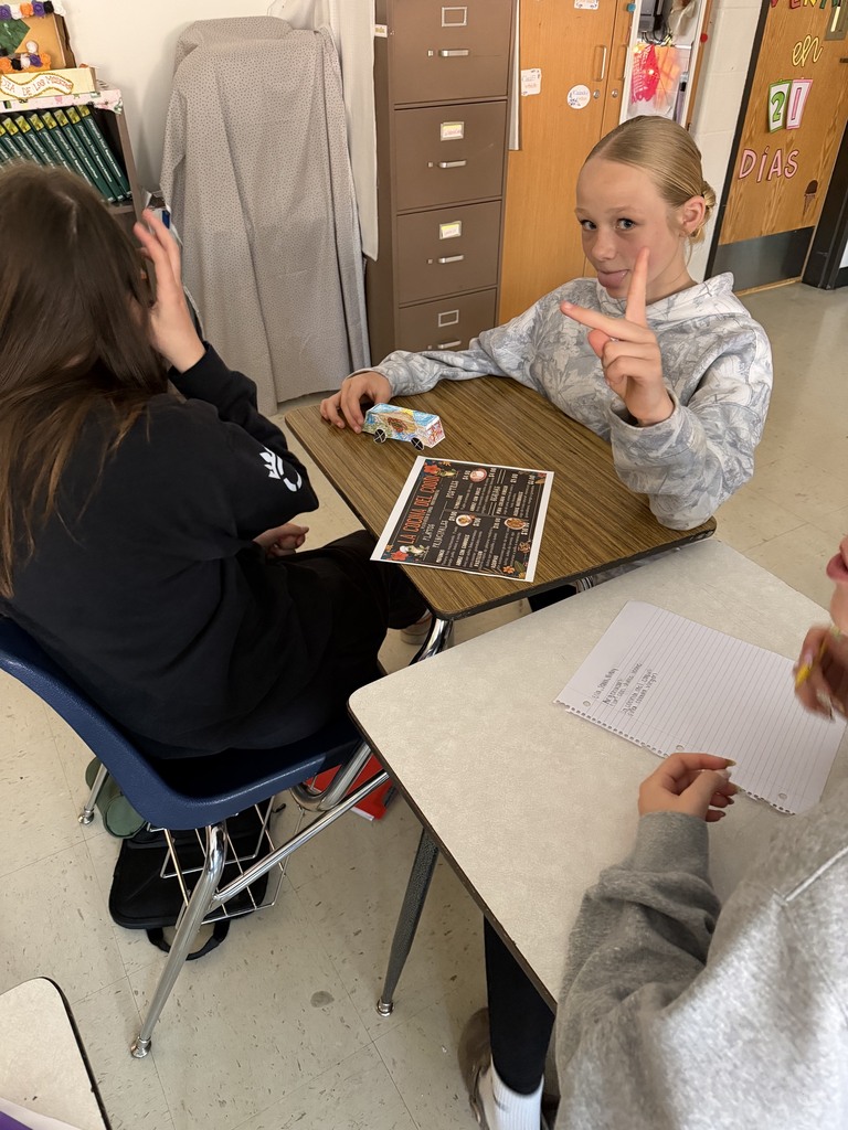 Ms.Fernandez’s Spanish World Cultures class created mini food trucks! They researched a Latin American country, learned about their cuisine, and incorporated important cultural facts about the country to include in the design. They also created a menu with important foods and calculated the currency to price match prices around the United States. Students had a great time using technology to create their menus and putting together their food trucks.