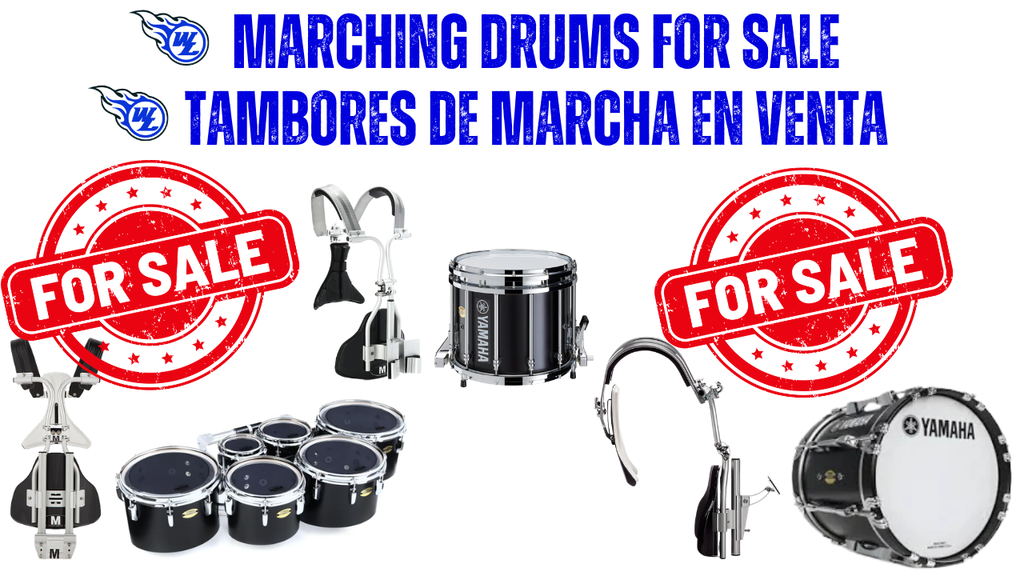 Marching Band Drums for Sale - Tambores De Marcha En Venta