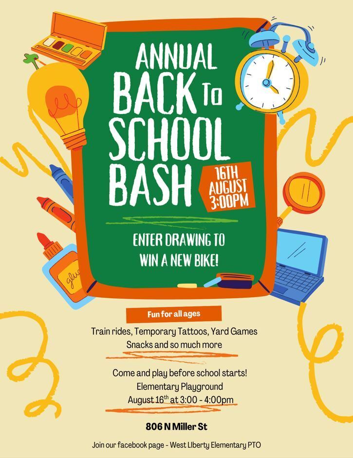 2026 Elementary PTO Back to School  Bash