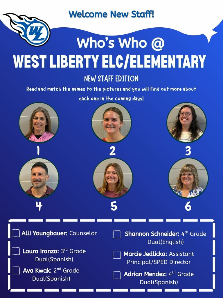 welcome new staff