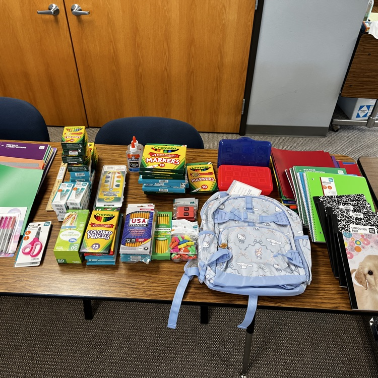 First Church United 2026 School supply donations