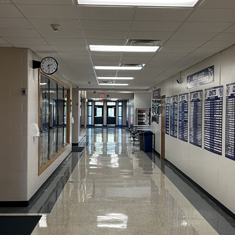 2026 High School gym hallway