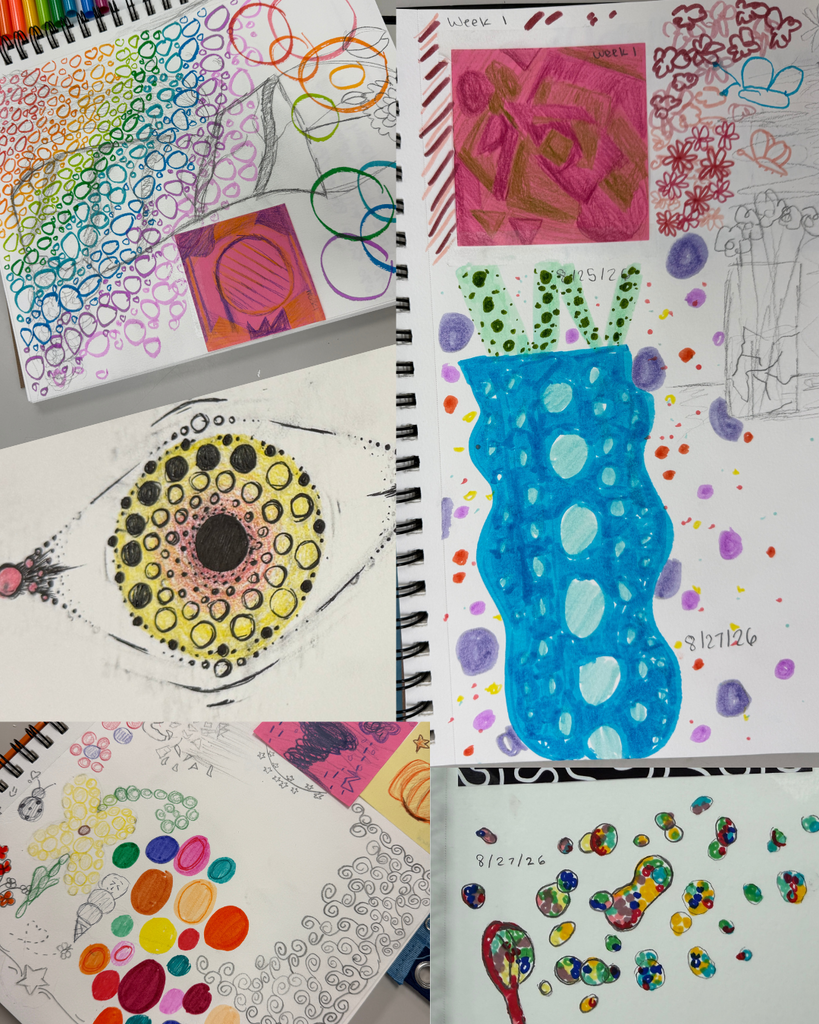 Yayoi inspired work